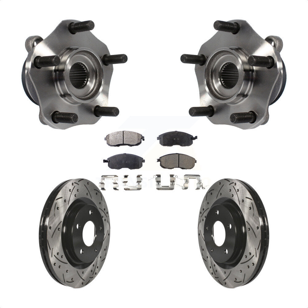 [Avant] Kit d'ensemble roulement de roue et moyeu pour 2017-2019 Nissan Sentra Turbocharged KBB-103377
