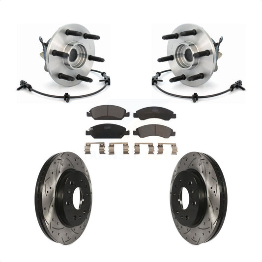 [Avant] Kit d'ensemble roulement de roue et moyeu pour Chevrolet Silverado 1500 GMC Sierra Classic Express Savana KBB-103384