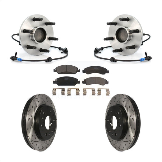 [Avant] Kit d'ensemble roulement de roue et moyeu pour Chevrolet Silverado 1500 GMC Sierra Classic Express Savana KBB-103385