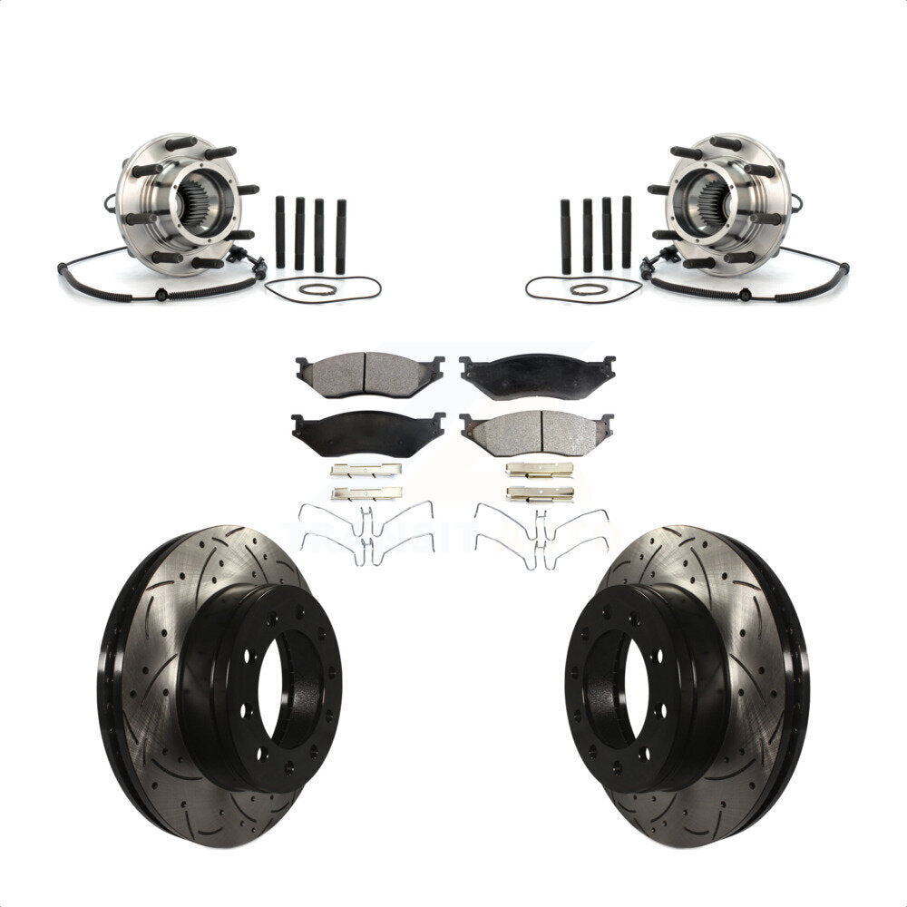[Avant] Kit d'ensemble roulement de roue et moyeu pour 2010 Ford F-550 Super Duty 4 X Single Rear Wheels KBB-103395