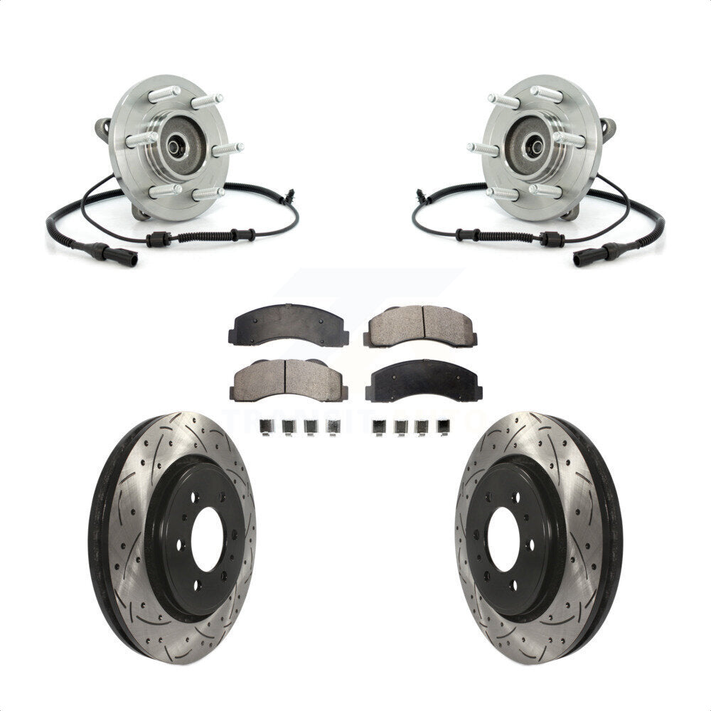 [Avant] Kit d'ensemble roulement de roue et moyeu pour 2010 Ford Expedition Lincoln Navigator 4WD KBB-103403