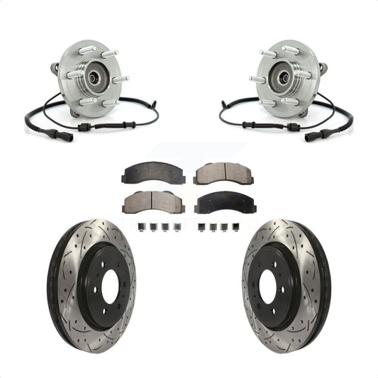 [Avant] Kit d'ensemble roulement de roue et moyeu pour 2010 Ford Expedition Lincoln Navigator 4WD KBB-103403