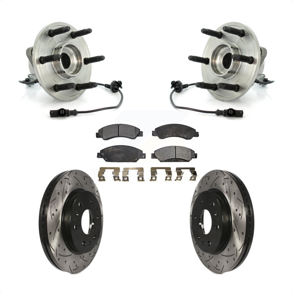 [Avant] Kit d'ensemble roulement de roue et moyeu pour 2007 Chevrolet Tahoe GMC Suburban 1500 Yukon Cadillac Avalanche XL Escalade ESV EXT KBB-103404