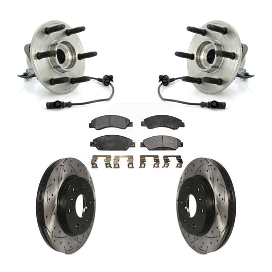 [Avant] Kit d'ensemble roulement de roue et moyeu pour 2007 Chevrolet Tahoe GMC Suburban 1500 Yukon Cadillac Avalanche XL Escalade ESV EXT KBB-103404