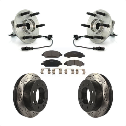 [Avant] Kit d'ensemble roulement de roue et moyeu pour 2011 Chevrolet Silverado 1500 Hybrid avec 4WD KBB-103406 par Transit Auto