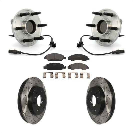 [Avant] Kit d'ensemble roulement de roue et moyeu pour Chevrolet Silverado 1500 GMC Sierra Tahoe Suburban Yukon XL Avalanche Cadillac Escalade ESV KBB-103408