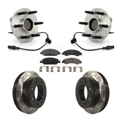 [Avant] Kit d'ensemble roulement de roue et moyeu pour 2011 Chevrolet Silverado 1500 Hybrid avec RWD KBB-103409 par Transit Auto