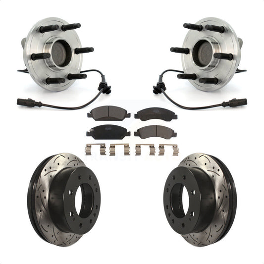 [Avant] Kit d'ensemble roulement de roue et moyeu pour 2011 Chevrolet Silverado 1500 Hybrid avec RWD KBB-103409 par Transit Auto
