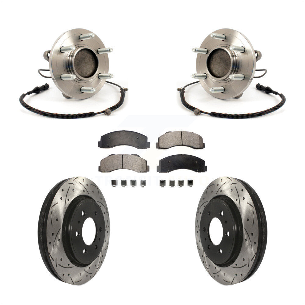 [Avant] Kit d'ensemble roulement de roue et moyeu pour 2010 Ford F-150 RWD 6 Lug Wheels KBB-103414