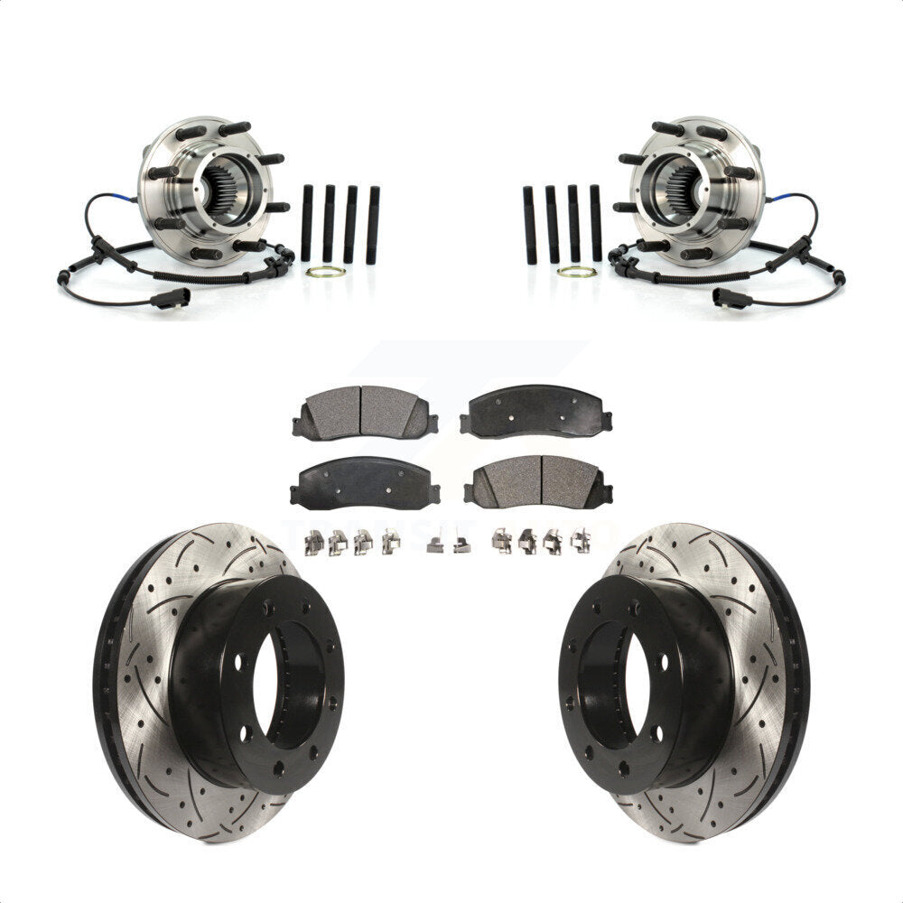 [Avant] Kit d'ensemble roulement de roue et moyeu pour 2011 Ford F-250 Super Duty F-350 Single Rear Wheels 4WD KBB-103420