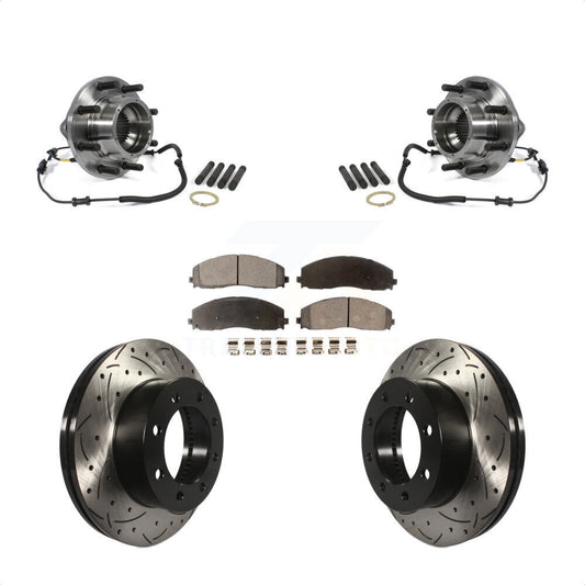 [Avant] Kit d'ensemble roulement de roue et moyeu pour 2014 Ford F-350 Super Duty 4WD Dual Rear Wheels KBB-103424