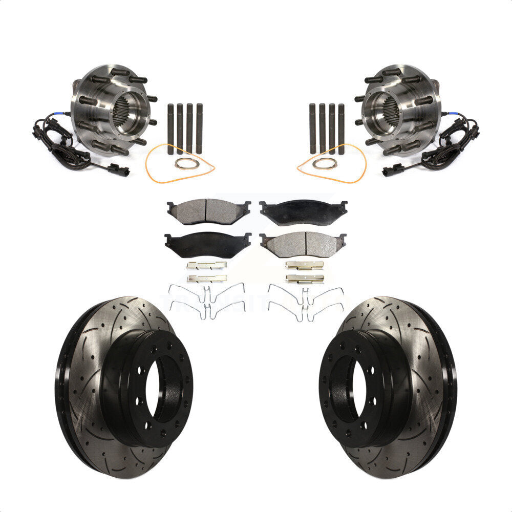 [Avant] Kit d'ensemble roulement de roue et moyeu pour 2011-2016 Ford F-450 Super Duty F-550 4 X KBB-103426