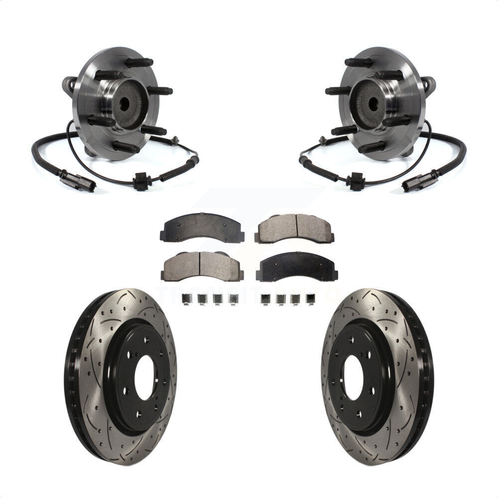 [Avant] Kit d'ensemble roulement de roue et moyeu pour 2011-2014 Ford F-150 RWD 7 Lug Wheels KBB-103429