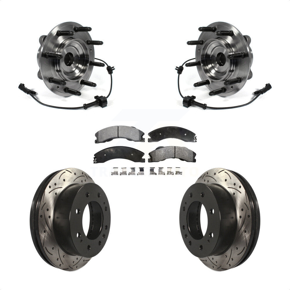 [Avant] Kit d'ensemble roulement de roue et moyeu pour Chevrolet Silverado 2500 HD GMC Sierra 3500 4WD KBB-103430