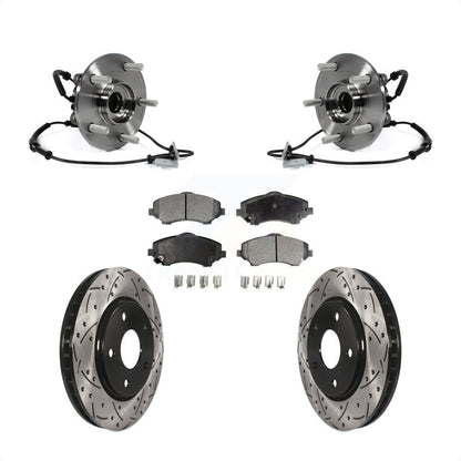 [Avant] Kit d'ensemble roulement de roue et moyeu pour Dodge Grand Caravan Chrysler Town & Country Ram C/V Volkswagen Routan avec Single Piston Caliper KBB-103432