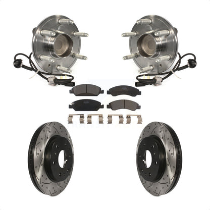 [Avant] Kit d'ensemble roulement de roue et moyeu pour Chevrolet Silverado 1500 GMC Sierra Tahoe Suburban Yukon Cadillac XL Escalade ESV LD RWD KBB-103437