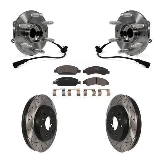 [Avant] Kit d'ensemble roulement de roue et moyeu pour Chevrolet Silverado 1500 GMC Sierra Tahoe Cadillac Suburban Yukon XL Escalade XTS ESV LD KBB-103439