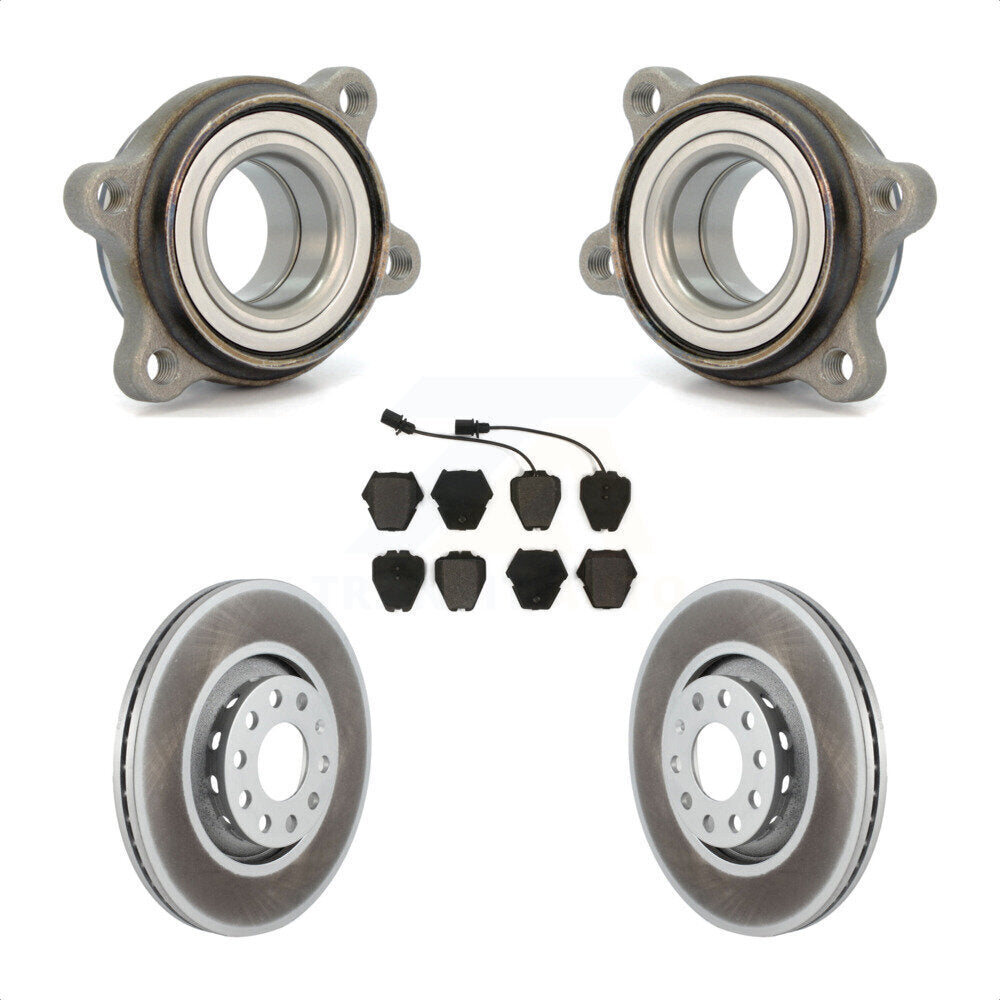 [Avant] Kit d'ensemble roulement de roue et moyeu pour 2000 Audi A8 Quattro 323mm Diameter Rotor KBB-103450 par Transit Auto