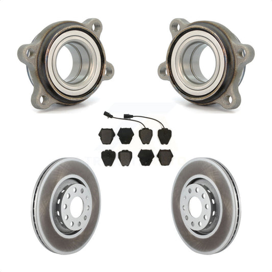 [Avant] Kit d'ensemble roulement de roue et moyeu pour 2000 Audi A8 Quattro 323mm Diameter Rotor KBB-103450 par Transit Auto
