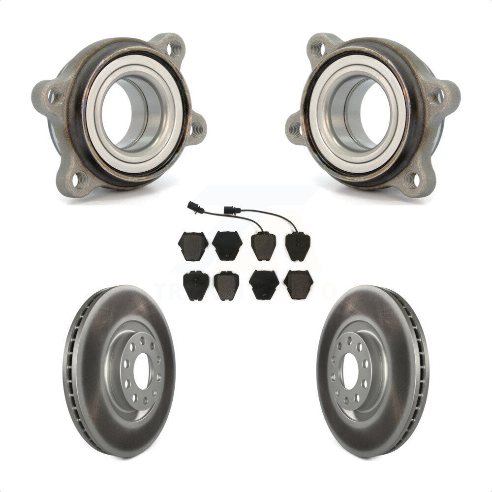 [Avant] Kit d'ensemble roulement de roue et moyeu pour Audi A6 Quattro S6 321mm Diameter Rotor KBB-103452 par Transit Auto