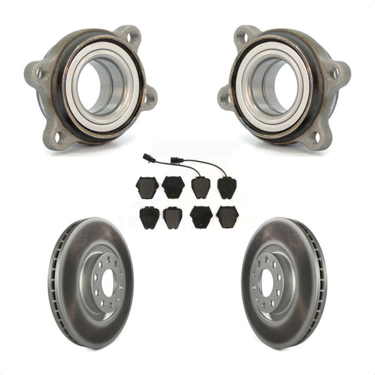[Avant] Kit d'ensemble roulement de roue et moyeu pour Audi A6 Quattro S6 321mm Diameter Rotor KBB-103452 par Transit Auto