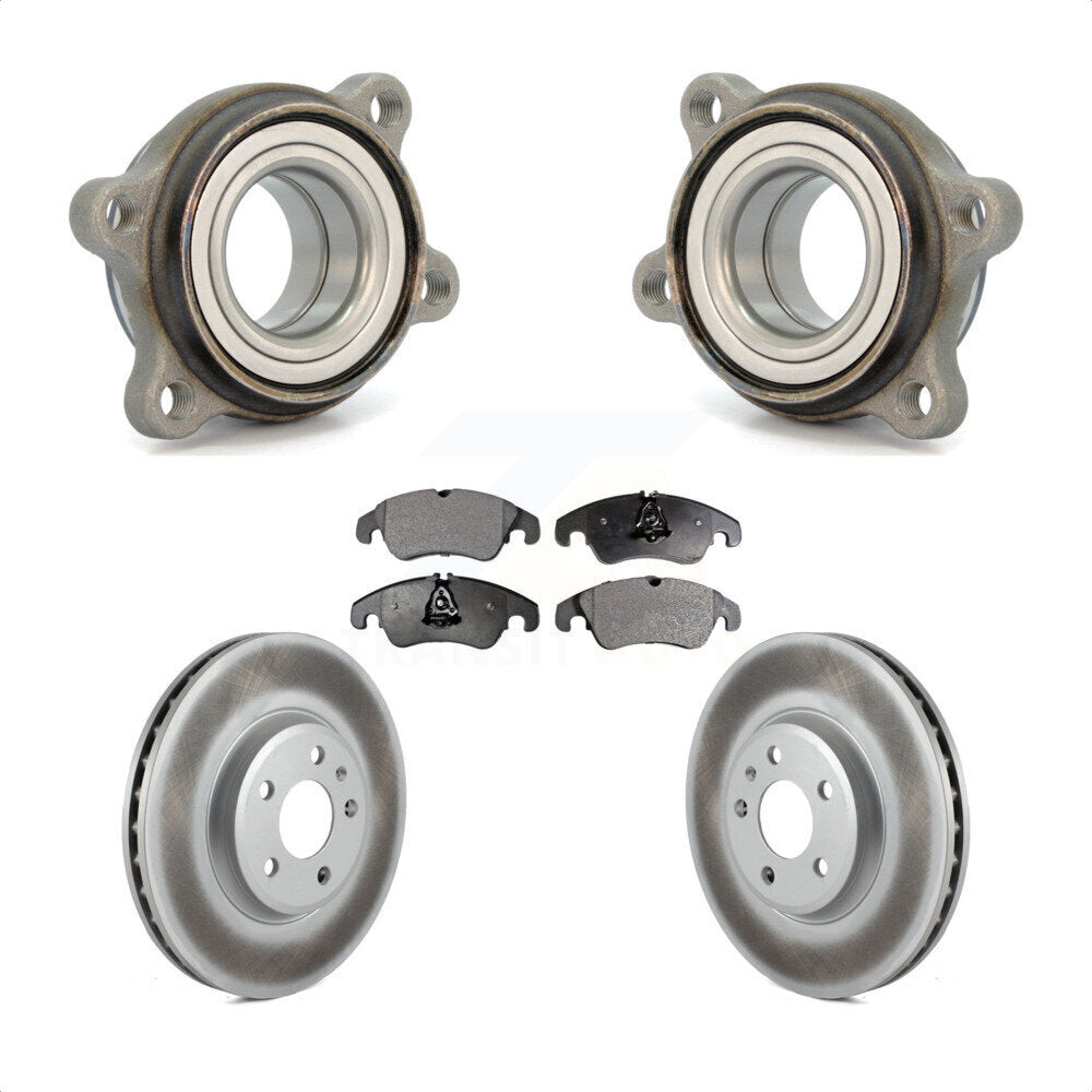 [Avant] Kit d'ensemble roulement de roue et moyeu pour 2009 Audi A4 Sedan 85mm Pilot Diameter KBB-103453 par Transit Auto