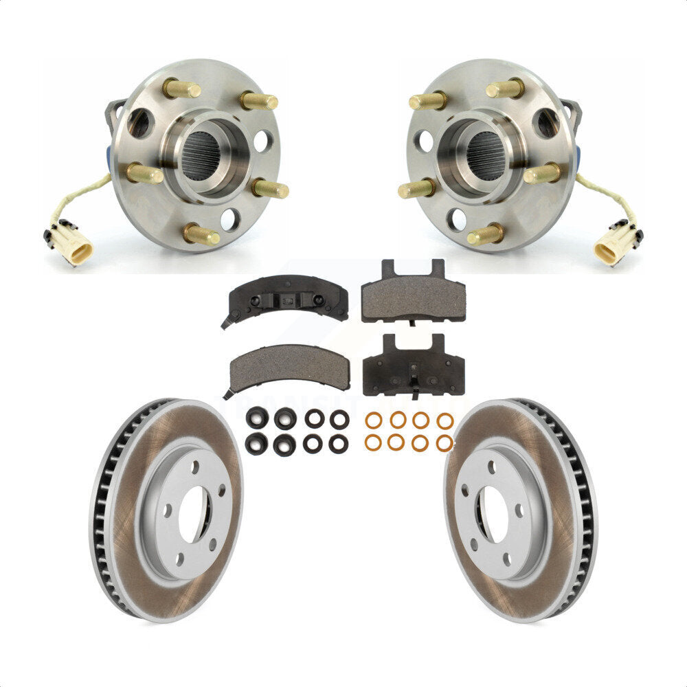 [Avant] Kit d'ensemble roulement de roue et moyeu pour Cadillac DeVille Fleetwood 60 Special Commercial Chassis Heavy Duty Brakes KBB-103473