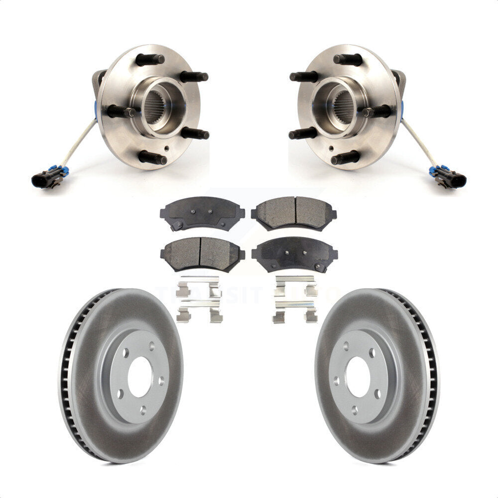 [Avant] Kit d'ensemble roulement de roue et moyeu pour Chevrolet Buick Impala LeSabre Monte Carlo Park Avenue Cadillac Pontiac Bonneville DeVille Oldsmobile Eldorado Aurora Intrigue KBB-103480