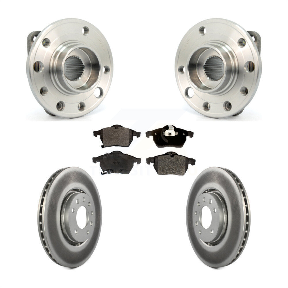 [Avant] Kit d'ensemble roulement de roue et moyeu pour 2002-2005 Saab 9-5 308mm Diameter Rotor KBB-103521 par Transit Auto