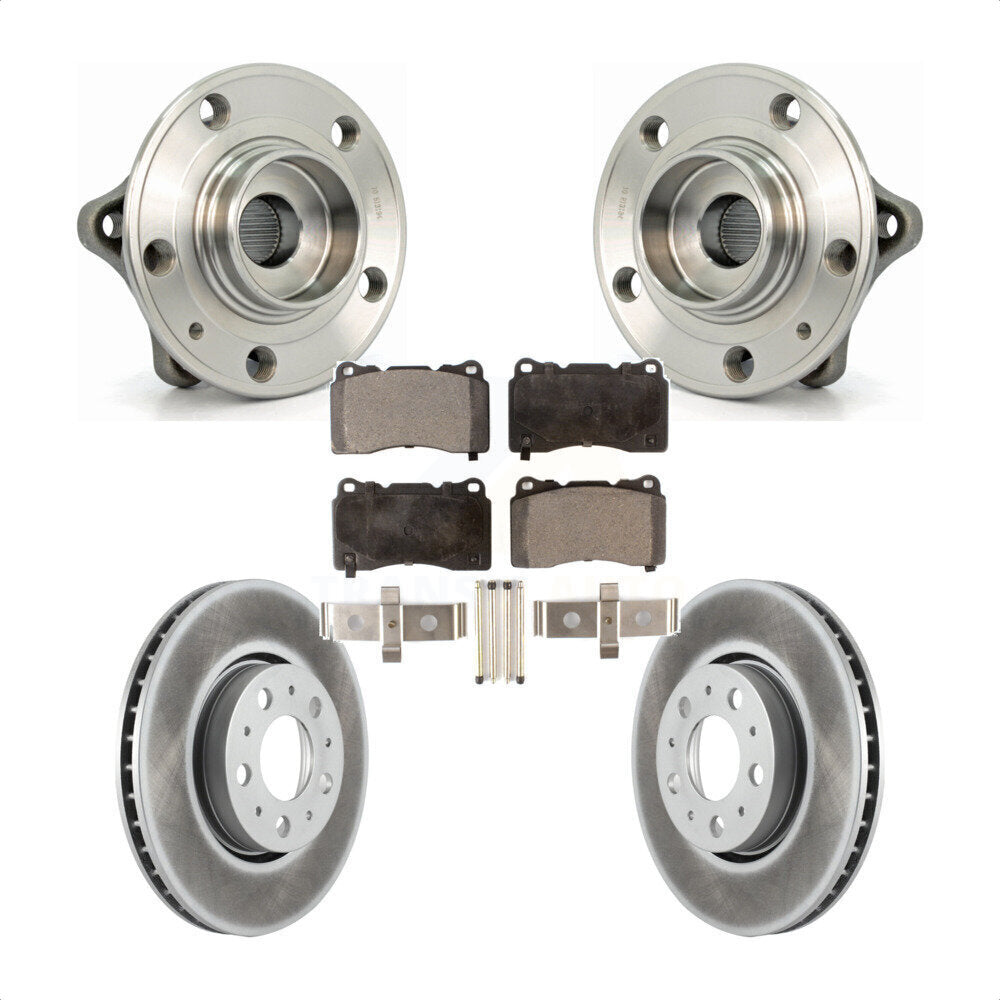 [Avant] Kit d'ensemble roulement de roue et moyeu pour 2005-2007 Volvo V70 R 286mm Diameter Rotor KBB-103523
