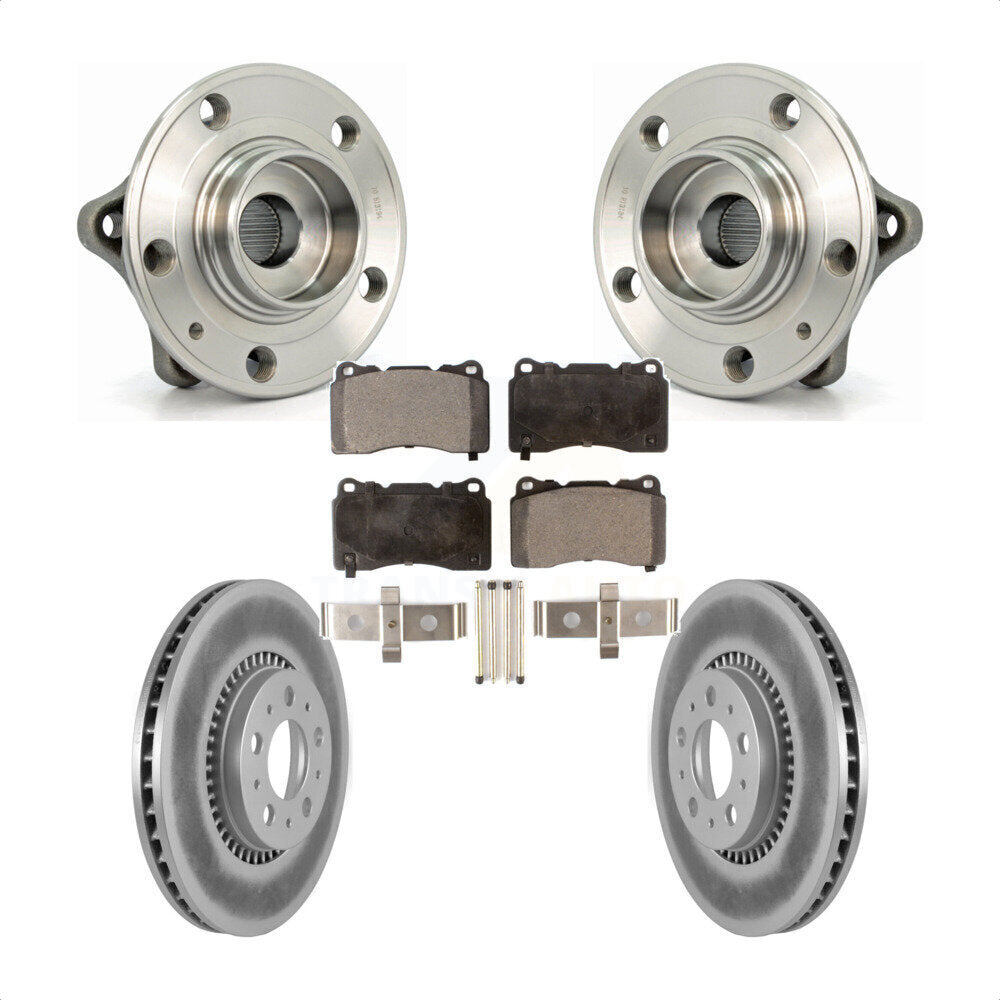 [Avant] Kit d'ensemble roulement de roue et moyeu pour 2005-2007 Volvo V70 R 305mm Diameter Rotor KBB-103525