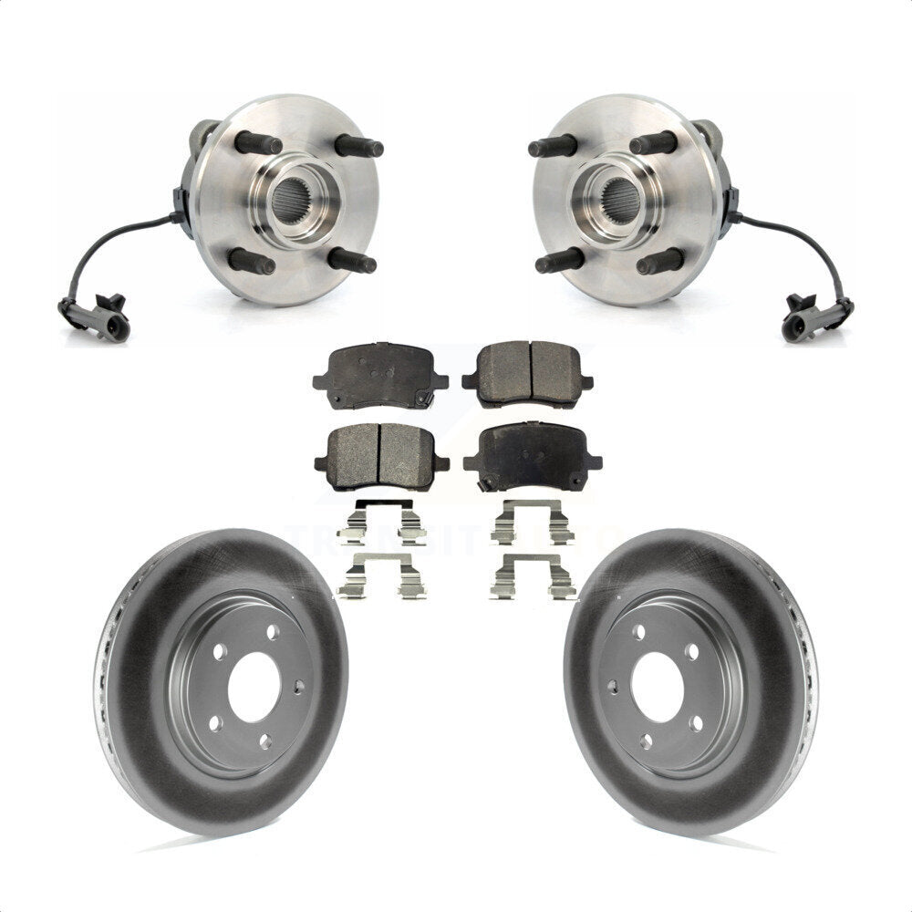[Avant] Kit d'ensemble roulement de roue et moyeu pour 2004-2007 Saturn Ion Supercharged avec 4-Wheel ABS 4 Lug Wheels KBB-103532