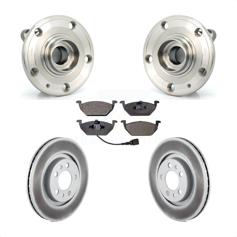 [Avant] Kit d'ensemble roulement de roue et moyeu pour 2005-2006 Volkswagen Jetta 280mm Diameter Rotor 7th 8th Digit Of VIN Is "9M" Or "1J" KBB-103585