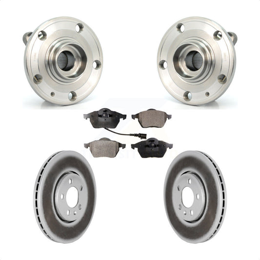 [Avant] Kit d'ensemble roulement de roue et moyeu pour 2005-2006 Volkswagen Jetta 288mm Diameter Rotor 7th 8th Digit Of VIN Is "9M" Or "1J" KBB-103586