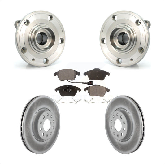 [Avant] Kit d'ensemble roulement de roue et moyeu pour Volkswagen Jetta Beetle CC Passat GTI Audi Eos A3 TT Quattro KBB-103587