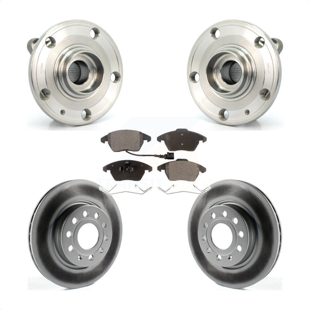 [Avant] Kit d'ensemble roulement de roue et moyeu pour Volkswagen GTI Audi A3 Quattro 280mm Diameter Rotor KBB-103591