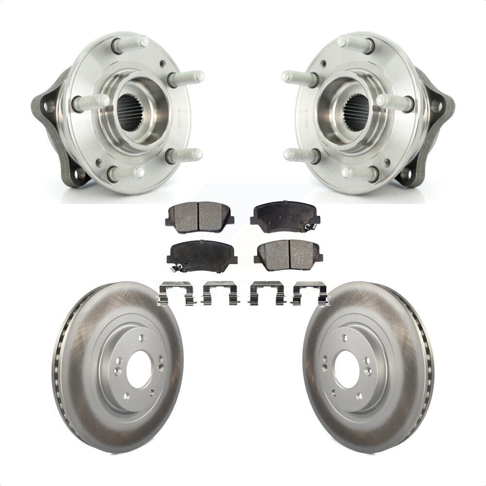 [Avant] Kit d'ensemble roulement de roue et moyeu pour Kia Sorento Hyundai Santa Fe Sport KBB-103625
