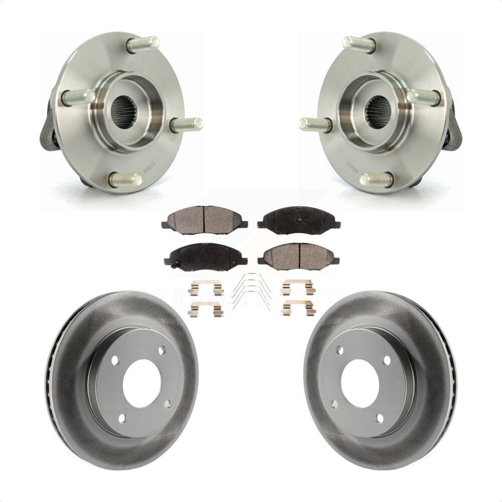 [Avant] Kit d'ensemble roulement de roue et moyeu pour 2009-2011 Nissan Versa 1.6L avec Non-ABS KBB-103690 par Transit Auto
