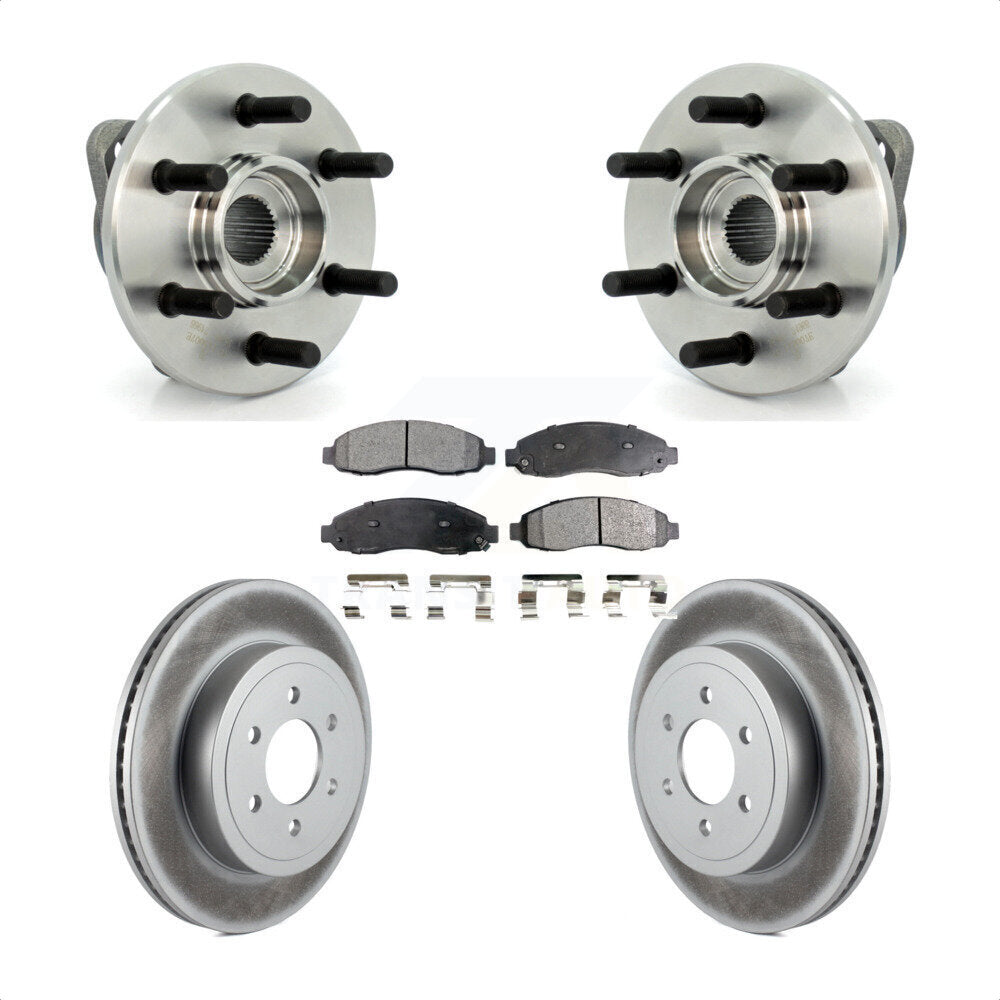 [Avant] Kit d'ensemble roulement de roue et moyeu pour 2003-2004 Dodge Dakota 4WD avec 2-Wheel ABS KBB-103775 par Transit Auto