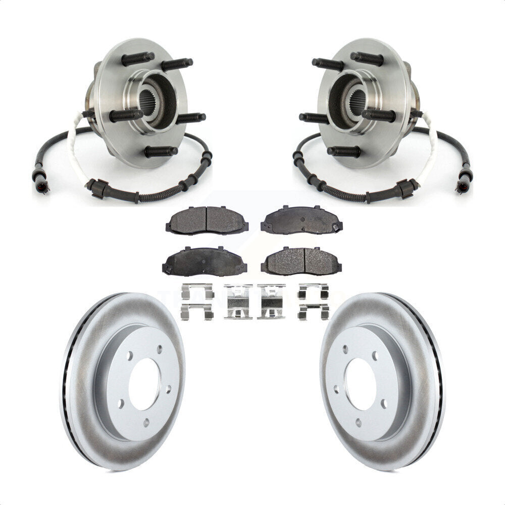 [Avant] Kit d'ensemble roulement de roue et moyeu pour Ford F-150 Heritage 5 Lug Wheels 4WD avec 4-Wheel ABS KBB-103783 par Transit Auto