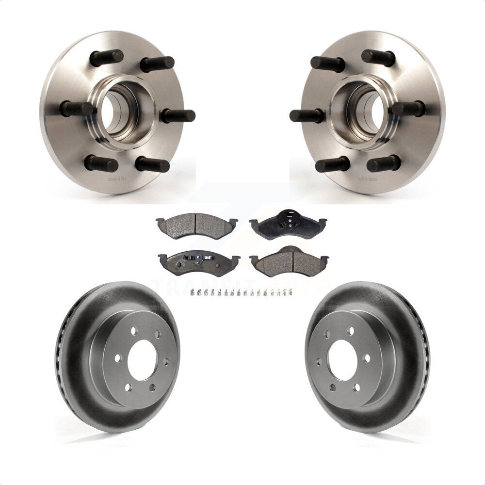 [Avant] Kit d'ensemble roulement de roue et moyeu pour 2000-2002 Dodge Dakota Durango RWD avec 2-Wheel ABS KBB-103784