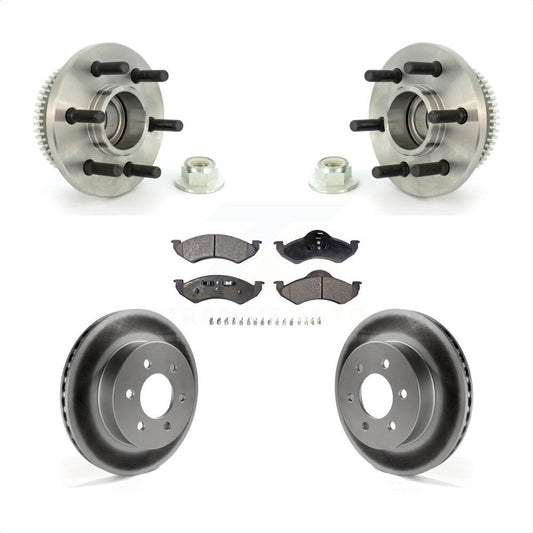 [Avant] Kit d'ensemble roulement de roue et moyeu pour 2000-2002 Dodge Dakota Durango RWD avec 4-Wheel ABS KBB-103786 par Transit Auto