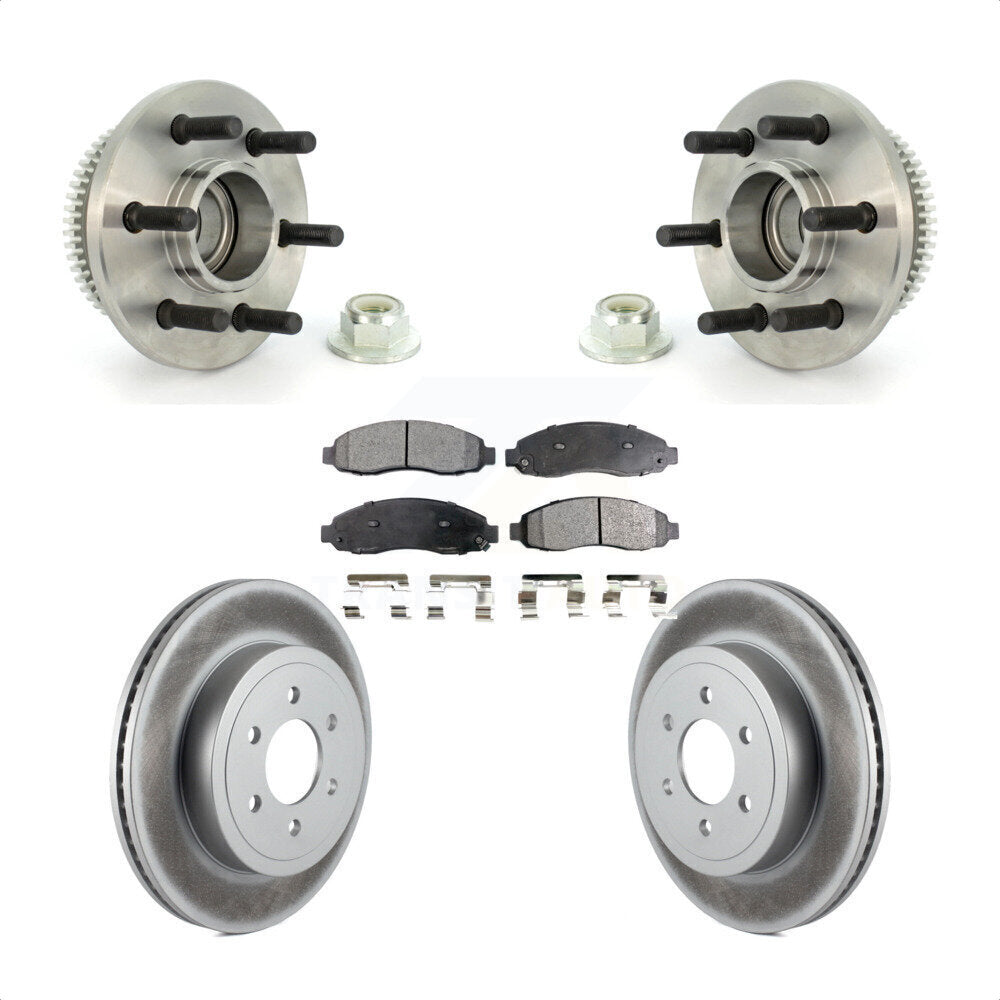 [Avant] Kit d'ensemble roulement de roue et moyeu pour 2003-2004 Dodge Dakota RWD avec 4-Wheel ABS KBB-103787 par Transit Auto
