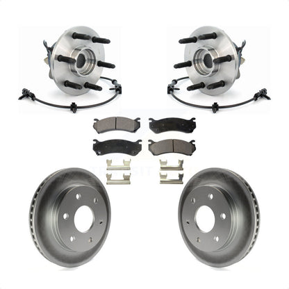 [Avant] Kit d'ensemble roulement de roue et moyeu pour Chevrolet Silverado 1500 GMC Tahoe Sierra Suburban Yukon Avalanche XL Cadillac Escalade Express 2500 Classic ESV EXT Savana KBB-103788