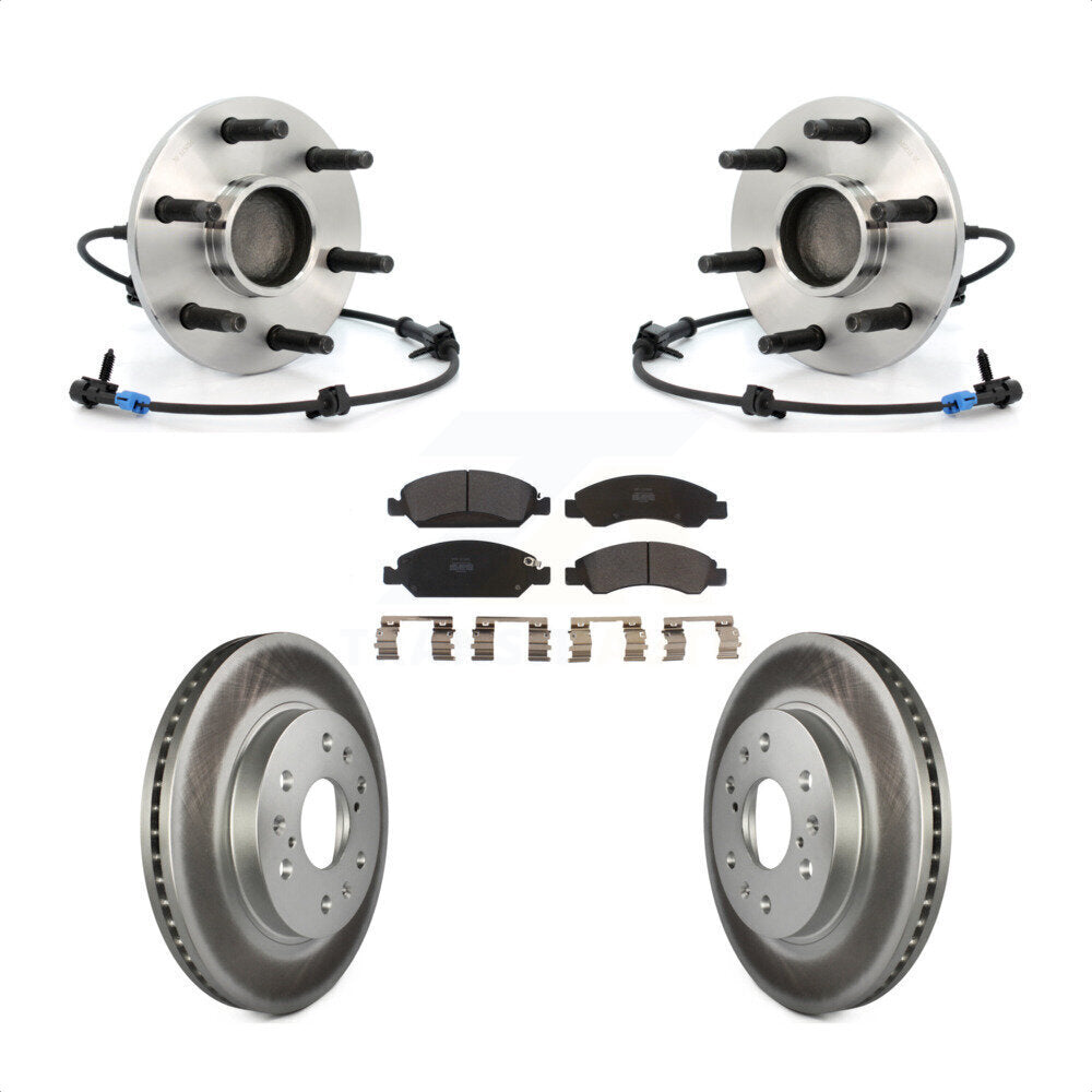 [Avant] Kit d'ensemble roulement de roue et moyeu pour Chevrolet Silverado 1500 GMC Sierra Classic Express Savana KBB-103800 par Transit Auto