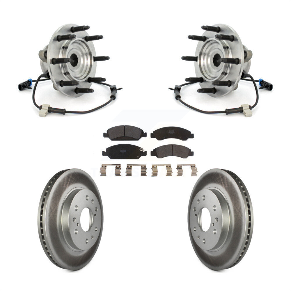 [Avant] Kit d'ensemble roulement de roue et moyeu pour Chevrolet Silverado 1500 GMC Sierra Classic 8 Lug Wheels KBB-103805
