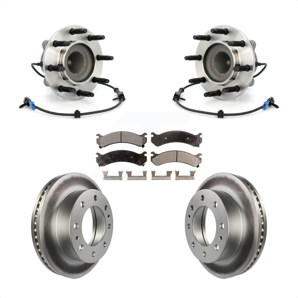 [Avant] Kit d'ensemble roulement de roue et moyeu pour 2009-2015 Chevrolet Express 4500 GMC Savana Under 9600 Lb GVW KBB-103808 par Transit Auto