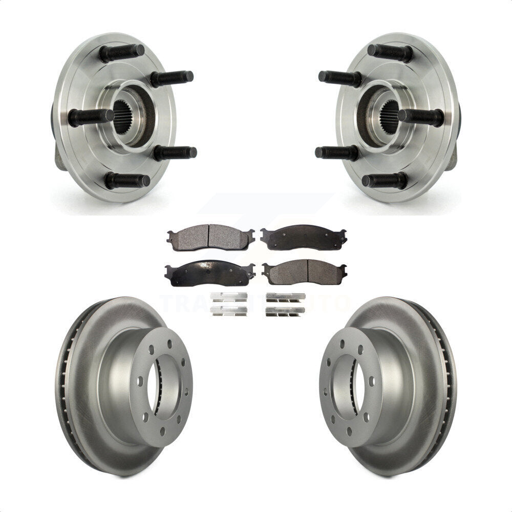 [Avant] Kit d'ensemble roulement de roue et moyeu pour 2007-2008 Dodge Ram 1500 Extended Crew Cab Pickup avec 2-Wheel ABS 5 Lug Wheels KBB-103824 par Transit Auto