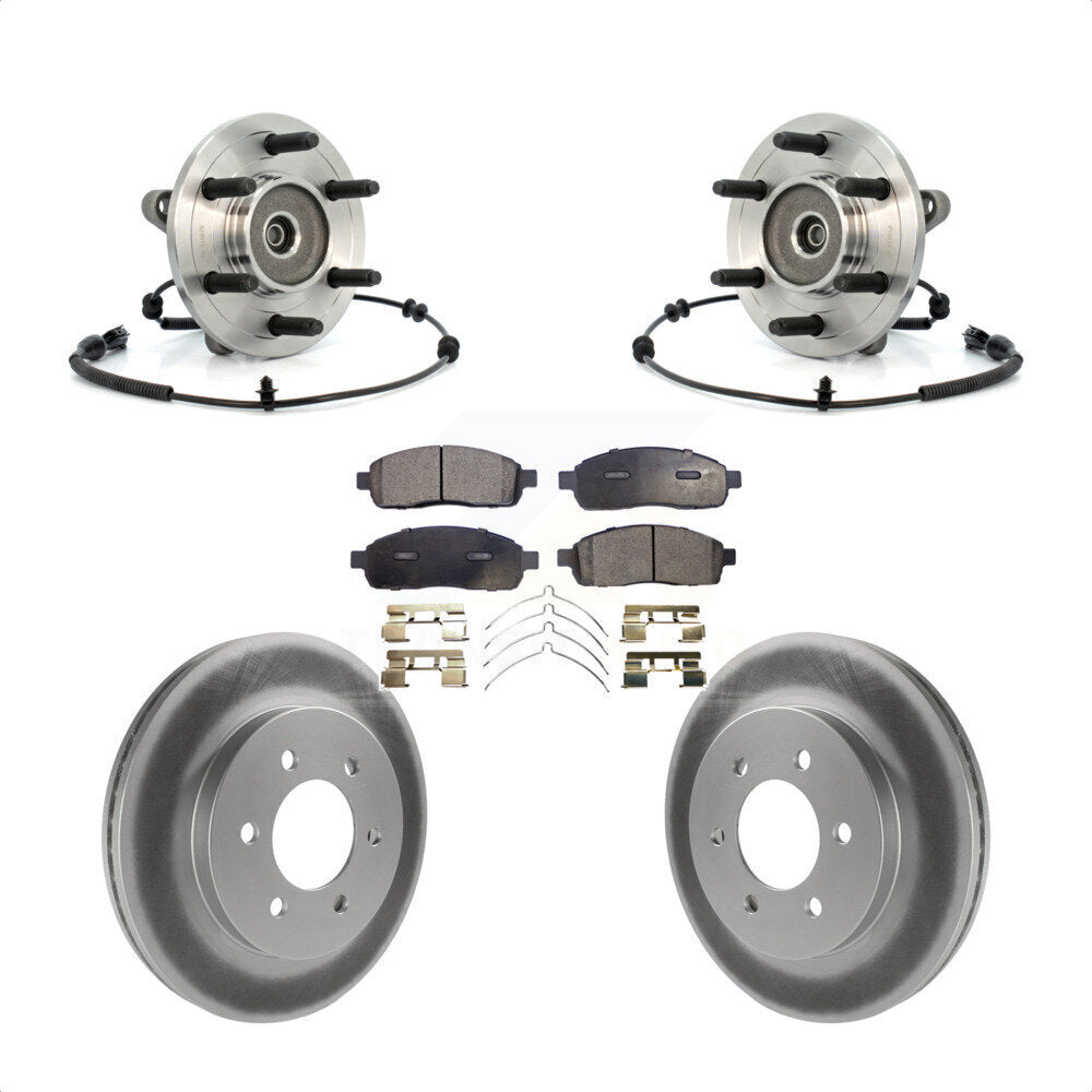 [Avant] Kit d'ensemble roulement de roue et moyeu pour Ford F-150 Lincoln Mark LT 4WD KBB-103827 par Transit Auto