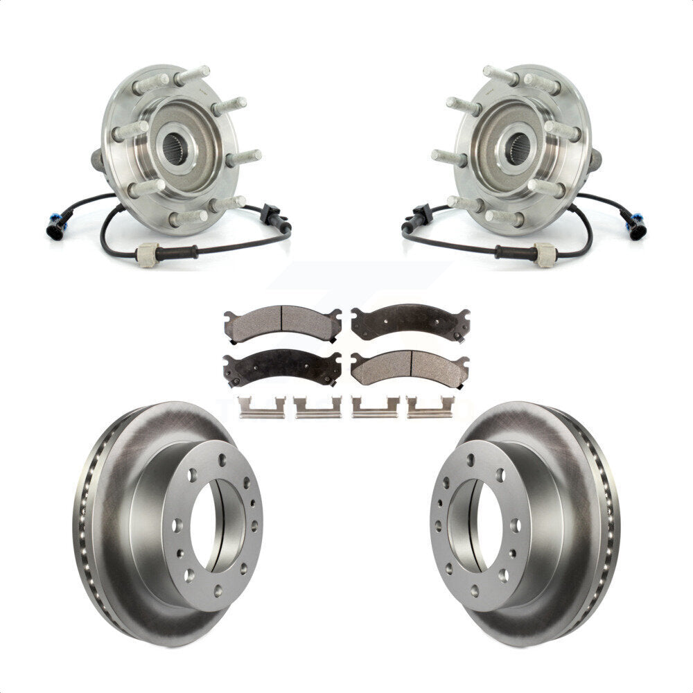 [Avant] Kit d'ensemble roulement de roue et moyeu pour Chevrolet Silverado 3500 GMC Sierra Classic RWD KBB-103838 par Transit Auto